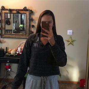 PINK cropped sweater